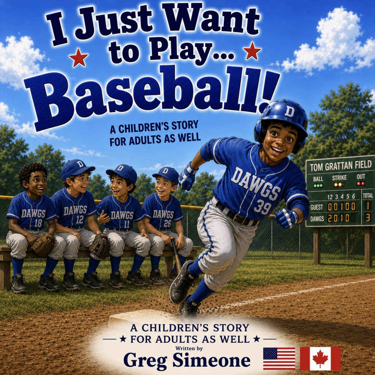 I Just Want to Play Baseball — cover