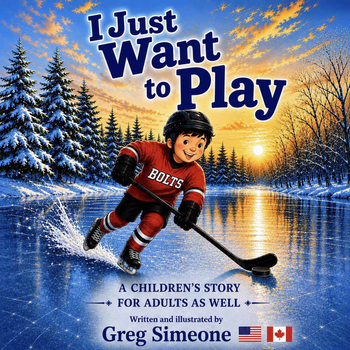 I Just Want to Play — Hockey cover